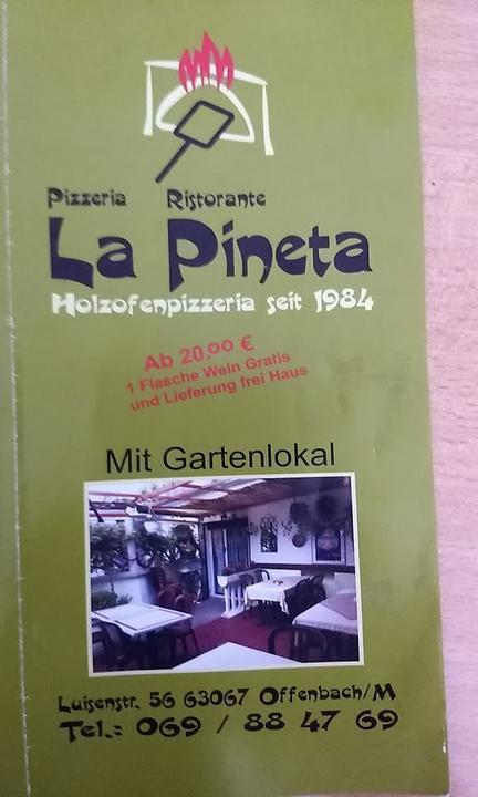 Ristorante Pizzeria La Pineta